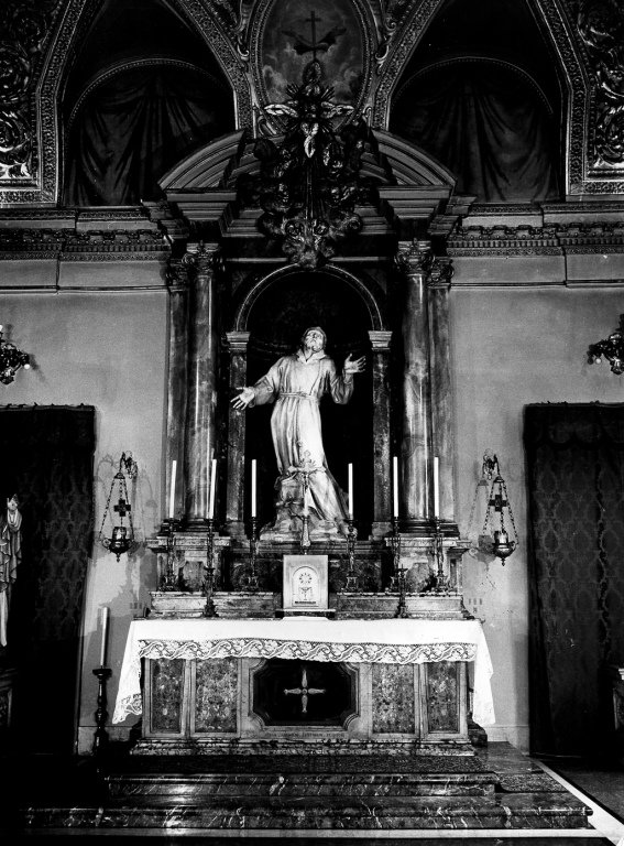 altare - ambito romano (met&agrave; sec. XVII)